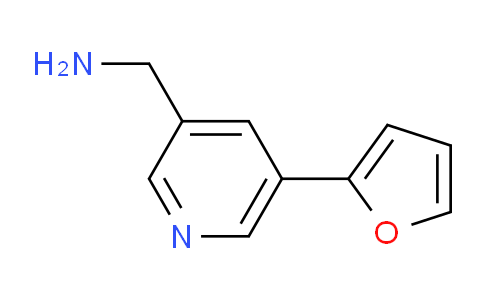 CAS No. 1346687-17-9, (5-(furan-2-yl)pyridin-3-yl)methanamine