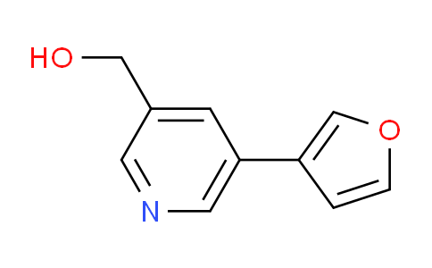 CAS No. 1346687-20-4, (5-(furan-3-yl)pyridin-3-yl)methanol