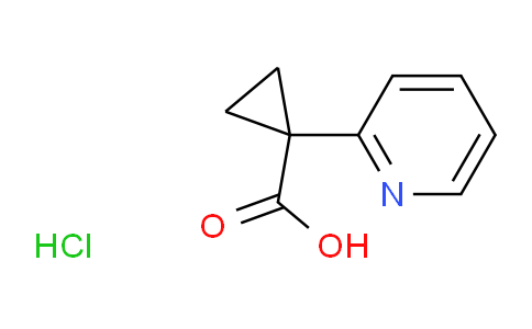 CAS No. 1349716-23-9, 1-(Pyridin-2-yl)cyclopropanecarboxylic acid hydrochloride
