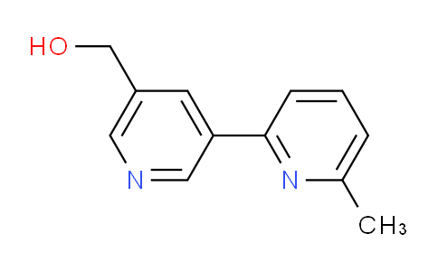 CAS No. 1346686-84-7, (6-methyl-[2,3'-bipyridin]-5'-yl)methanol