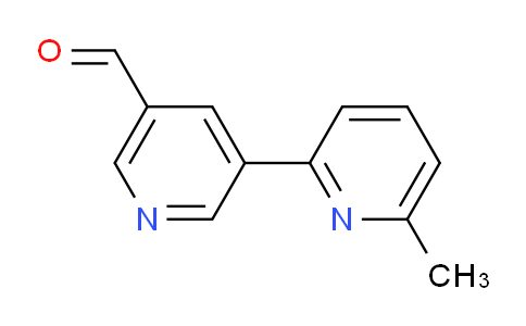 CAS No. 1346686-85-8, 6-methyl-[2,3'-bipyridine]-5'-carbaldehyde