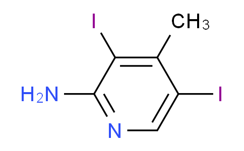 CAS No. 1353101-03-7, 3,5-diiodo-4-methylpyridin-2-amine