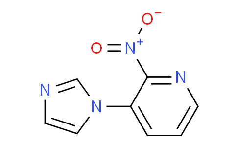 CAS No. 1407153-39-2, 3-(1H-imidazol-1-yl)-2-nitropyridine