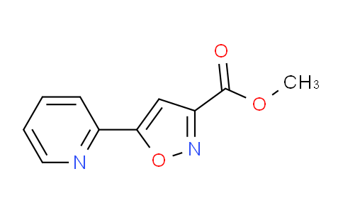 CAS No. 1375064-64-4, Methyl 5-(pyridin-2-yl)isoxazole-3-carboxylate