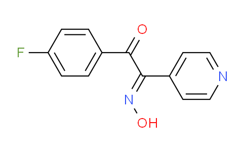 CAS No. 152121-33-0, (E)-1-(4-Fluorophenyl)-2-(hydroxyimino)-2-(pyridin-4-yl)ethanone