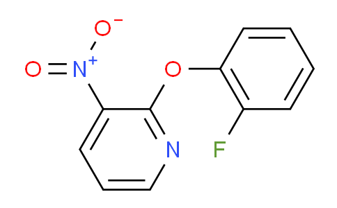 CAS No. 175135-65-6, 2-(2-Fluorophenoxy)-3-nitropyridine
