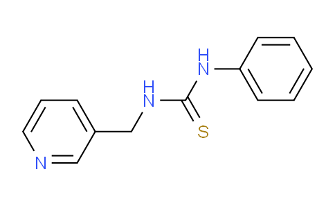 CAS No. 201215-93-2, 1-phenyl-3-(pyridin-3-ylmethyl)thiourea