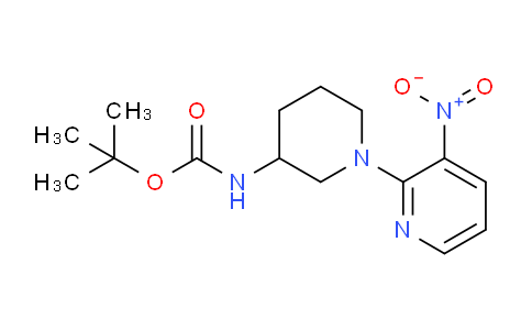 CAS No. 939986-23-9, tert-butyl (1-(3-nitropyridin-2-yl)piperidin-3-yl)carbamate
