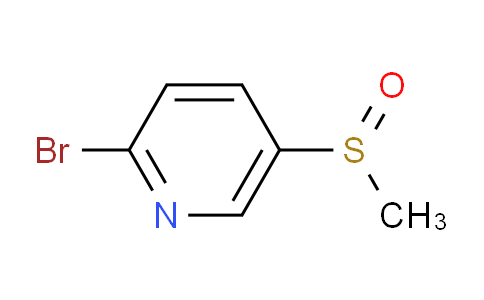 CAS No. 1193244-96-0, 2-Bromo-5-(methylsulfinyl)pyridine