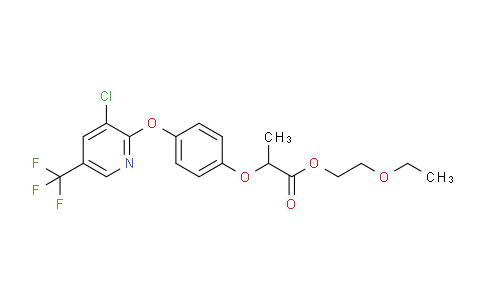 CAS No. 87237-48-7, 2-ethoxyethyl 2-(4-((3-chloro-5-(trifluoromethyl)pyridin-2-yl)oxy)phenoxy)propanoate