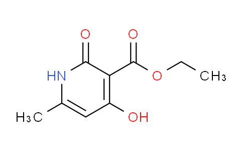 CAS No. 10350-10-4, ethyl 4-hydroxy-6-methyl-2-oxo-1,2-dihydropyridine-3-carboxylate