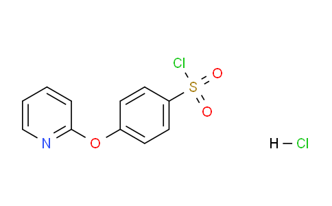 CAS No. 1170110-04-9, 4-(pyridin-2-yloxy)benzenesulfonyl chloride hydrochloride
