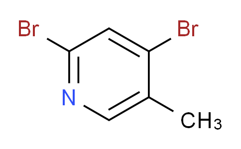CAS No. 79055-50-8, 2,4-dibromo-5-methylpyridine