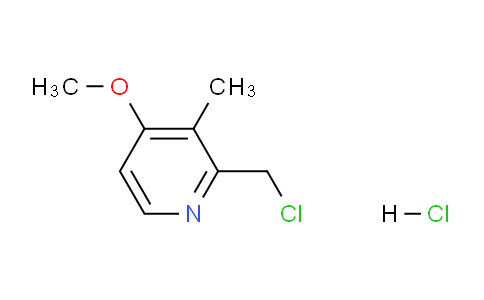 CAS No. 86604-74-2, 2-(Chloromethyl)-4-methoxy-3-methylpyridine hydrochloride