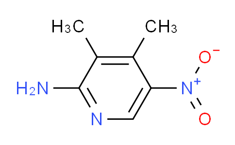 CAS No. 65169-33-7, 3,4-dimethyl-5-nitropyridin-2-amine