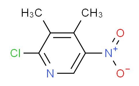 CAS No. 65169-35-9, 2-chloro-3,4-dimethyl-5-nitropyridine