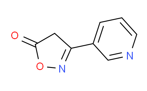 CAS No. 101084-94-0, 5(4H)-Isoxazolone, 3-(3-pyridinyl)