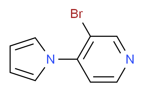 CAS No. 1019117-09-9, 3-bromo-4-(1H-pyrrol-1-yl)pyridine