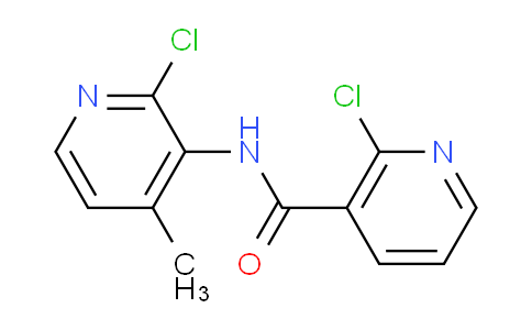 CAS No. 133627-46-0, 2-Chloro-N-(2-chloro-4-methylpyridin-3-yl)nicotinamide