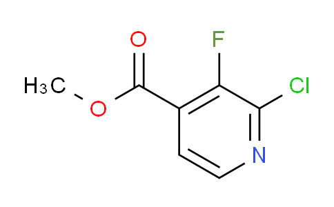 Methyl 2-chloro-3-fluoro-4-pyridinecarboxylate