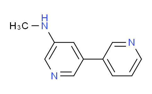 CAS No. 1245643-81-5, N-methyl-[3,3'-bipyridin]-5-amine