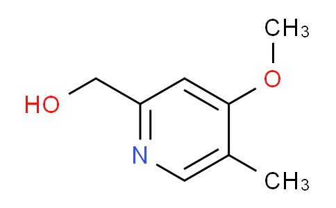 CAS No. 94452-65-0, (4-methoxy-5-methylpyridin-2-yl)methanol