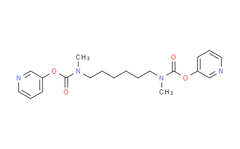 CAS No. 95701-58-9, Di(pyridin-3-yl) hexane-1,6-diylbis(methylcarbamate)