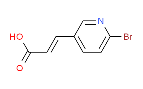 CAS No. 1035123-89-7, (E)-3-(6-bromopyridin-3-yl)acrylic acid
