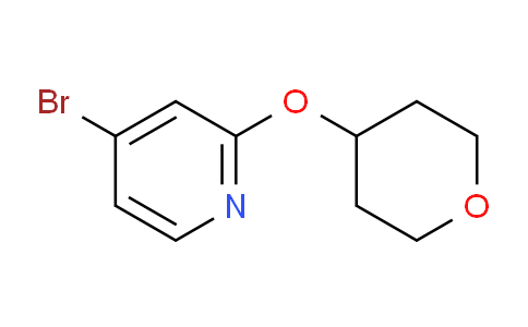 CAS No. 1036761-99-5, 4-bromo-2-((tetrahydro-2H-pyran-4-yl)oxy)pyridine