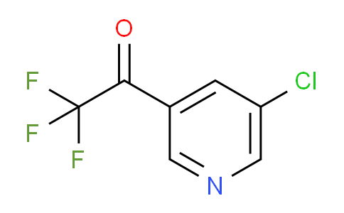 CAS No. 1060802-11-0, 1-(5-Chloropyridin-3-yl)-2,2,2-trifluoroethanone