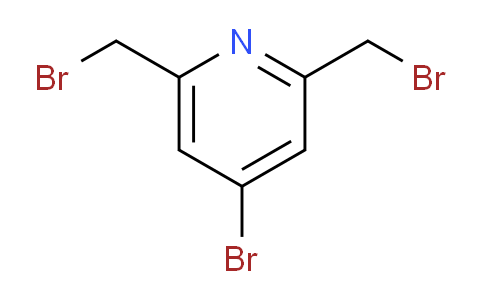 CAS No. 106967-42-4, 4-Bromo-2,6-bis(bromomethyl)pyridine