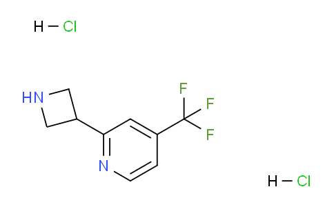 CAS No. 1161829-67-9, 2-(azetidin-3-yl)-4-(trifluoromethyl)pyridine dihydrochloride