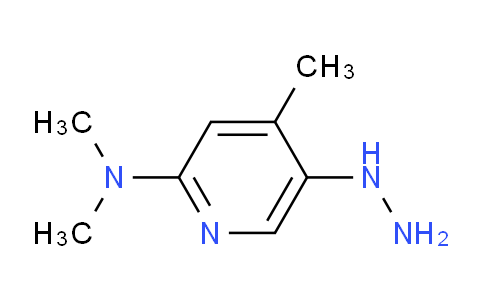 CAS No. 1197371-86-0, 5-hydrazinyl-N,N,4-trimethylpyridin-2-amine