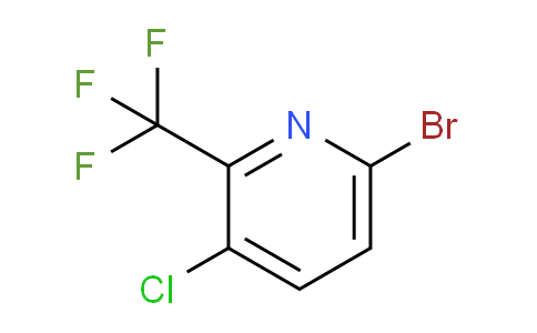CAS No. 1211536-90-1, 6-Bromo-3-chloro-2-(trifluoromethyl)pyridine