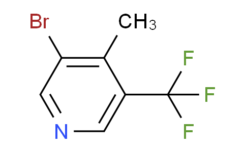 CAS No. 1211518-50-1, 3-bromo-4-methyl-5-(trifluoromethyl)pyridine