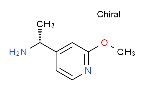 CAS No. 1213559-80-8, (R)-1-(2-methoxypyridin-4-yl)ethan-1-amine