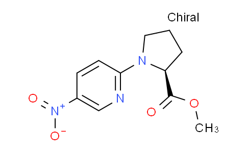 CAS No. 122092-22-2, Methyl (2S)-1-(5-nitro-2-pyridinyl)tetrahydro-1H-pyrrole-2-carboxylate