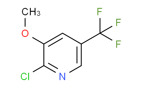 CAS No. 1227563-67-8, 2-Chloro-3-methoxy-5-(trifluoromethyl)pyridine