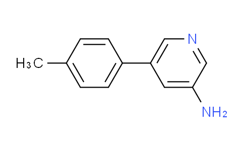 CAS No. 1226158-35-5, 5-(p-tolyl)pyridin-3-amine