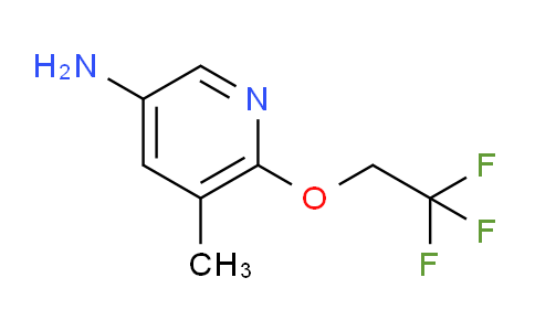 CAS No. 1250497-38-1, 5-methyl-6-(2,2,2-trifluoroethoxy)pyridin-3-amine
