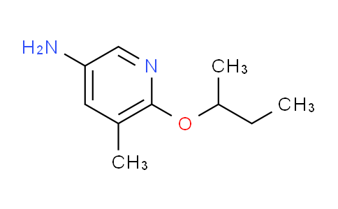CAS No. 1247912-28-2, 6-(sec-butoxy)-5-methylpyridin-3-amine