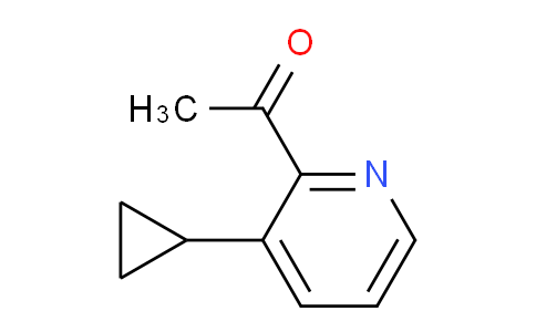 CAS No. 1256785-35-9, 1-(3-Cyclopropylpyridin-2-yl)ethanone