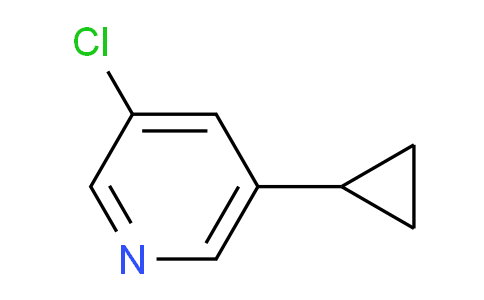 CAS No. 1256803-11-8, 3-Chloro-5-cyclopropylpyridine