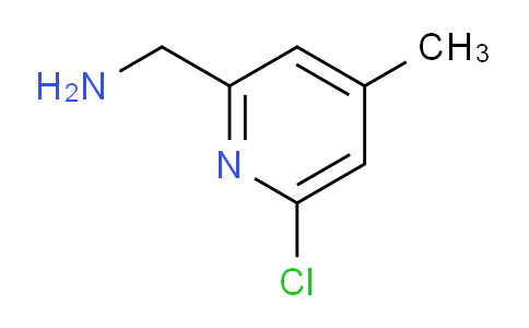 CAS No. 1256806-98-0, (6-chloro-4-methylpyridin-2-yl)methanamine