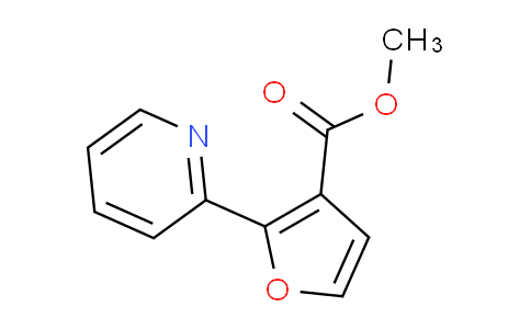 CAS No. 1262659-67-5, methyl 2-(pyridin-2-yl)furan-3-carboxylate