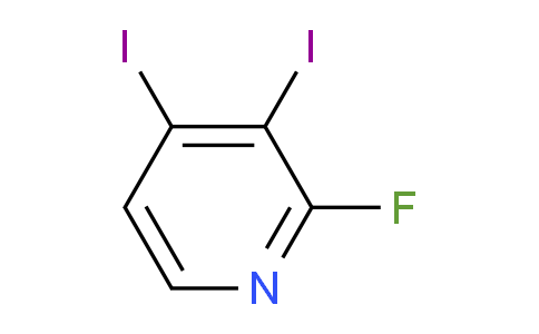 CAS No. 153034-83-4, 2-Fluoro-3,4-diiodopyridine