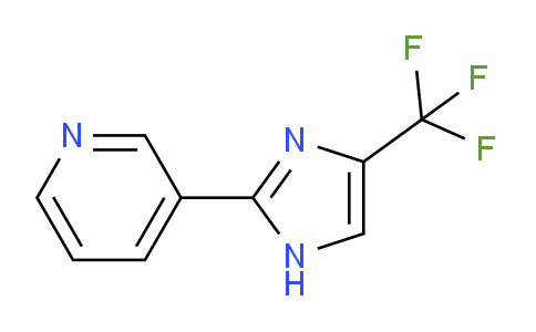 CAS No. 33468-84-7, 3-(4-(trifluoromethyl)-1H-imidazol-2-yl)pyridine
