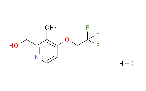 CAS No. 253345-80-1, [3-Methyl-4-(2,2,2-trifluoro-ethoxy)-pyridin-2-yl]-methanol hydrochloride
