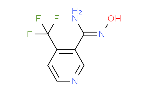 CAS No. 175204-85-0, 4-(Trifluoromethyl)pyridine-3-carboxamideoxime