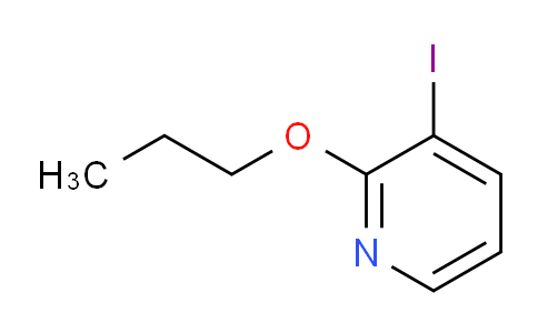 CAS No. 902837-45-0, 3-Iodo-2-propoxypyridine